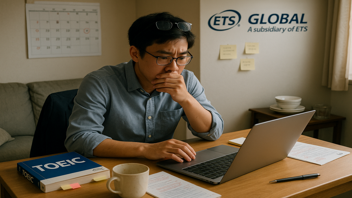 Image représentant le score TOEIC nécessaire pour réussir en 2024